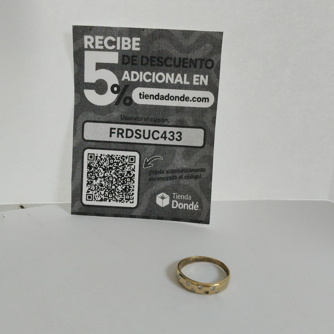 ANILLITO ORO 10 K 1,80 GRMS (SEMINUEVO)