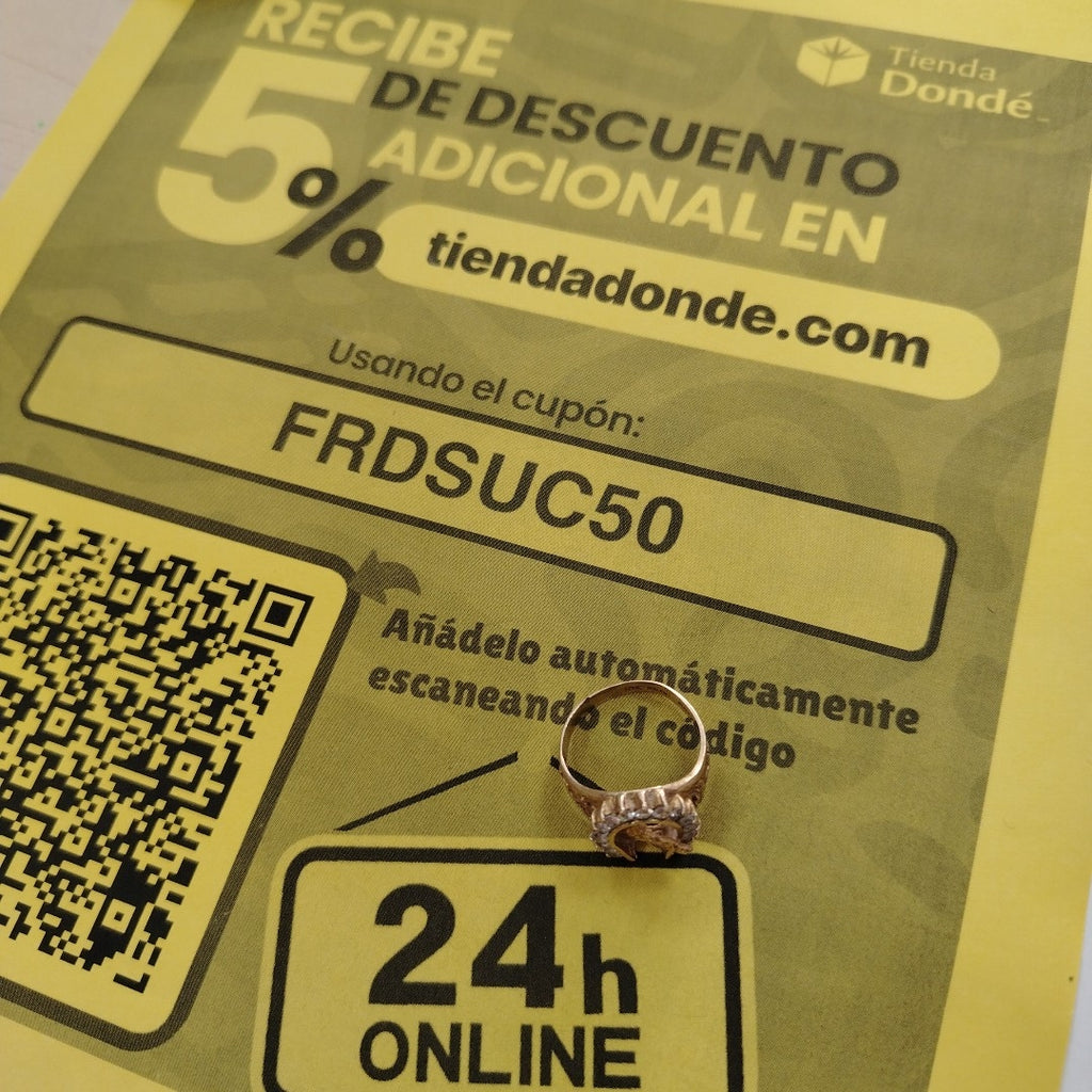 ANILLO ORO 10 K 5 GRMS (SEMINUEVO)