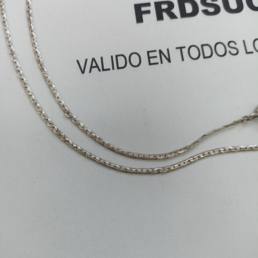 CADENA PLATA 3.3 GRMS (SEMINUEVO)