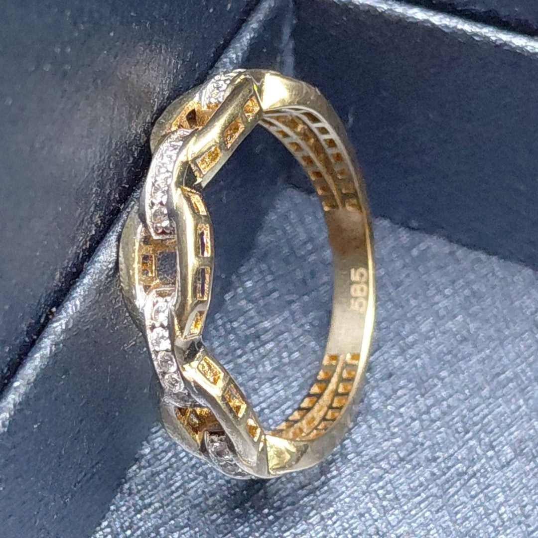 ANILLITO ORO 14 K 2.3 GRMS (SEMINUEVO)