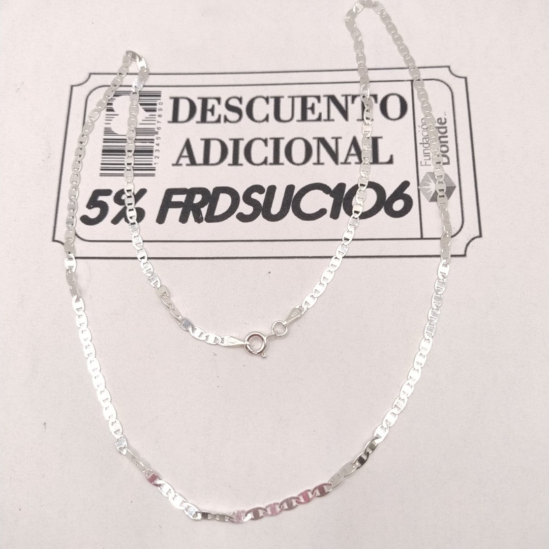 CADENA GUCHI PLATA .925 55 CM 5.12 GR (NUEVO)