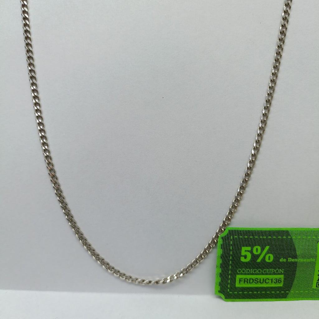 CADENA PLATA 8,10 GRMS (SEMINUEVO)