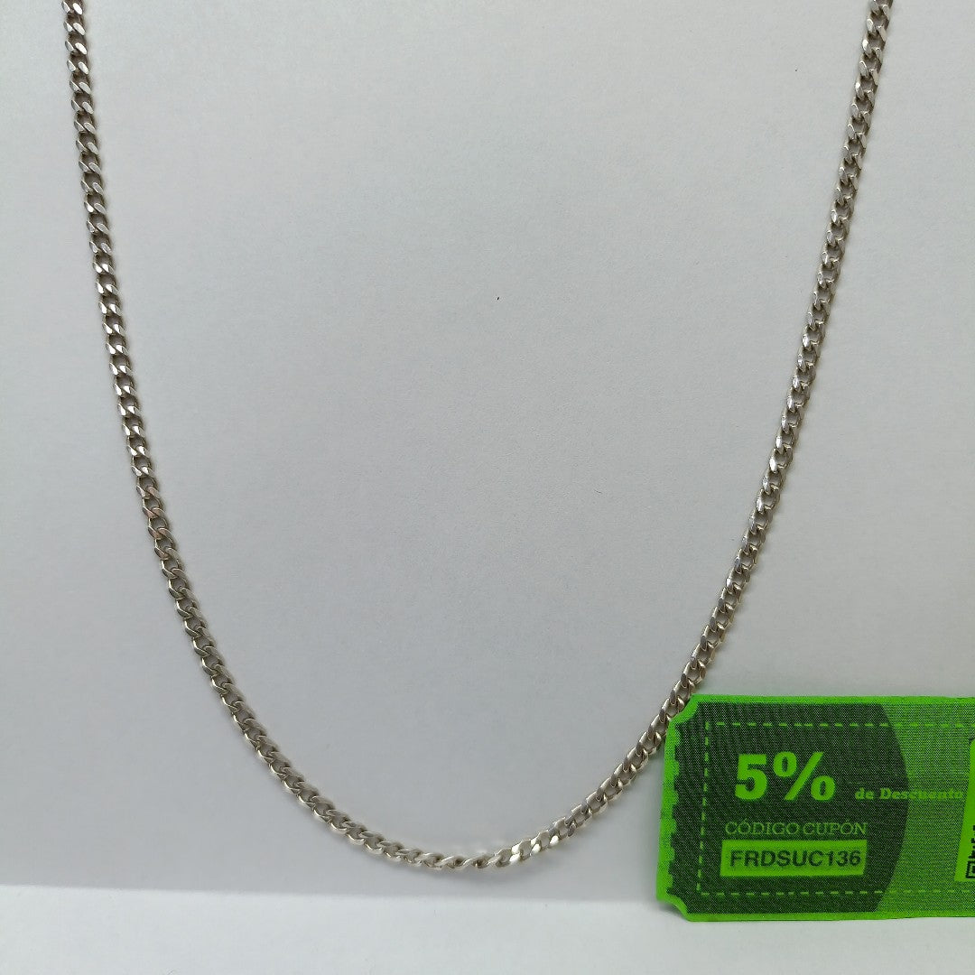 CADENA PLATA 8,10 GRMS (SEMINUEVO)