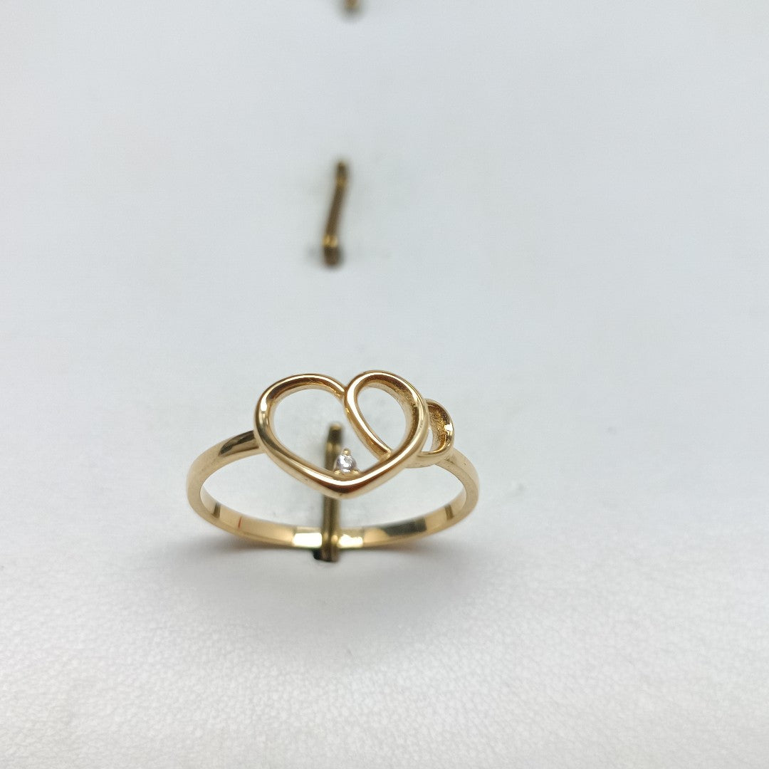 ANILLOS DAMA ORO 14K 2 (NUEVO)