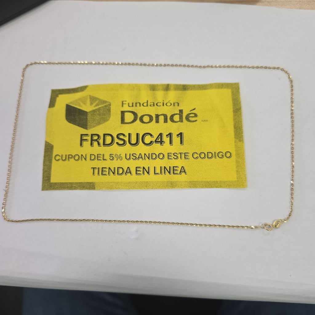 CADENAS ESPECIAL ORO 14K 2.5 (NUEVO)