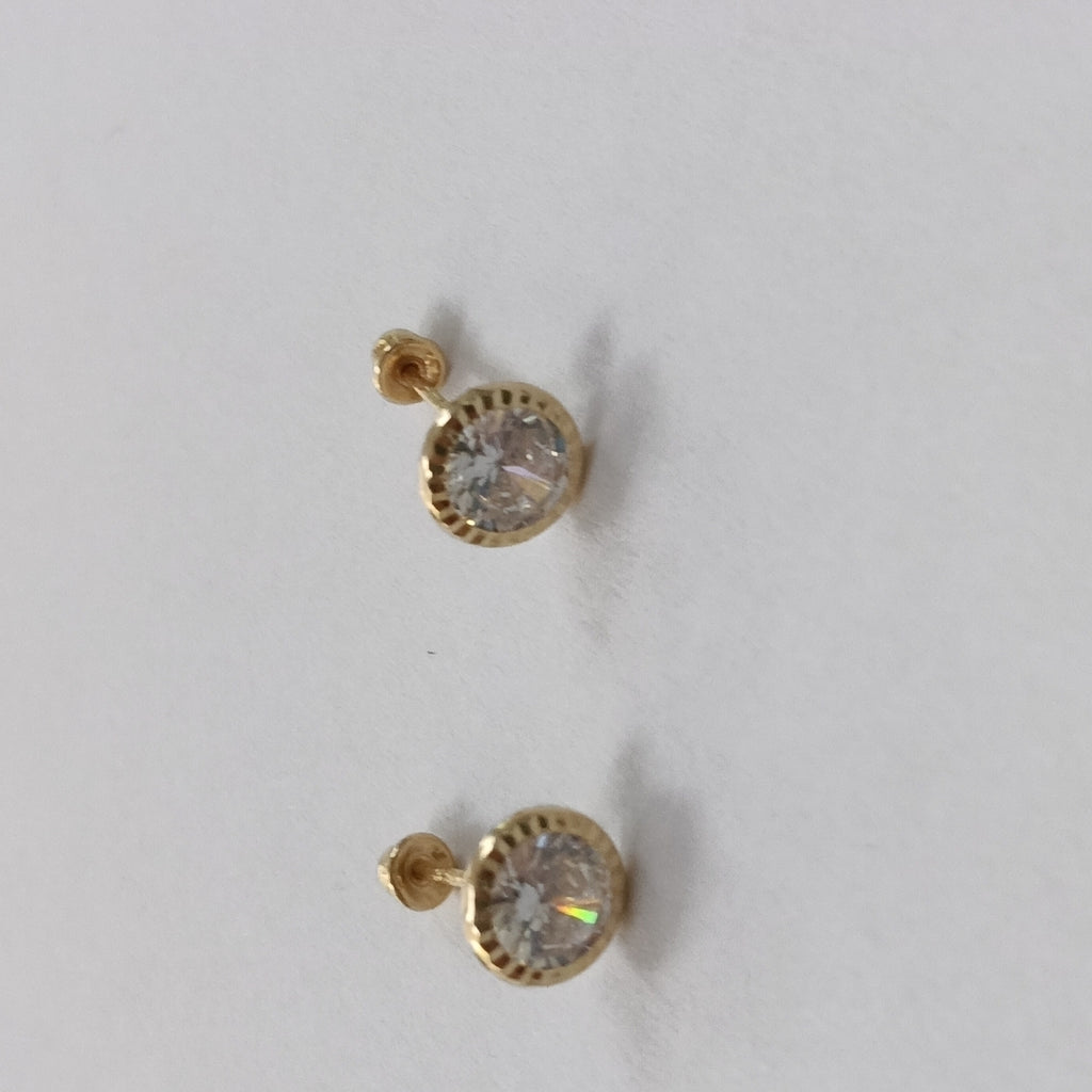 BROQUELES PAR ORO 14 K 0.8 GRMS (SEMINUEVO)
