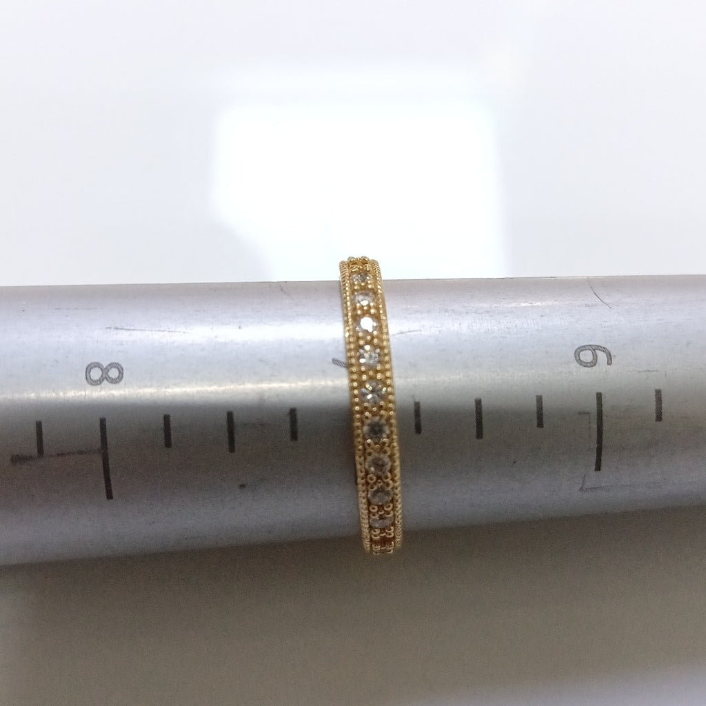 ANILLITO, MEDIA CHURUMBELA ORO 14 K 1.8 GRMS (SEMINUEVO)
