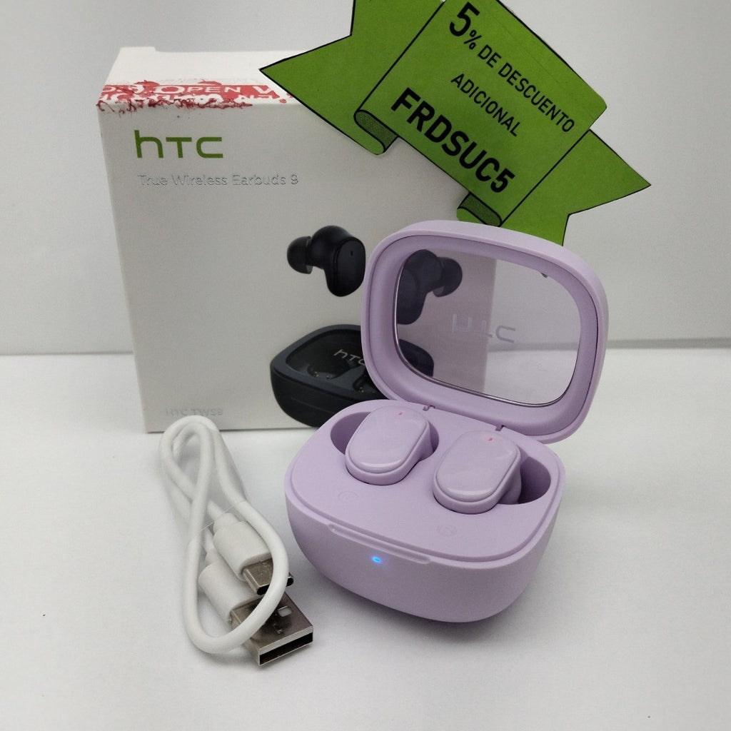 AUDIFONOS HTC EARBUDS 9 INALAMBRICO IN EAR (SEMINUEVO)