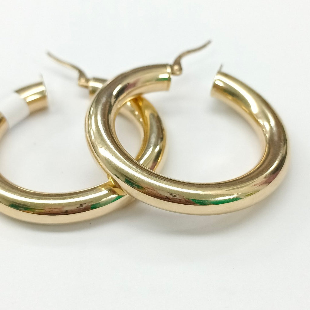 ARRACADAS PAR ORO 14 K 5,10 GRMS (SEMINUEVO)