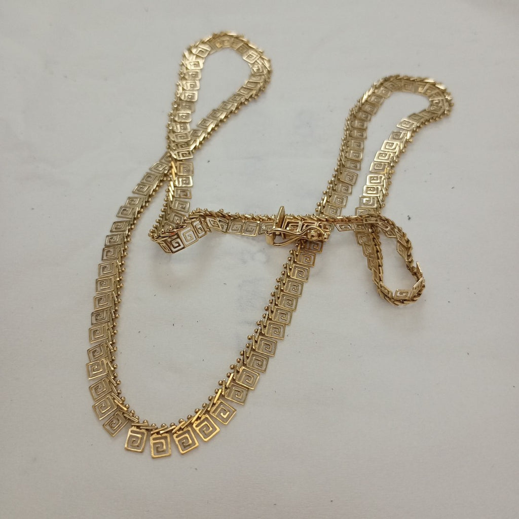 GARGANTILLA ORO 14 K 9.1 GRMS (SEMINUEVO)