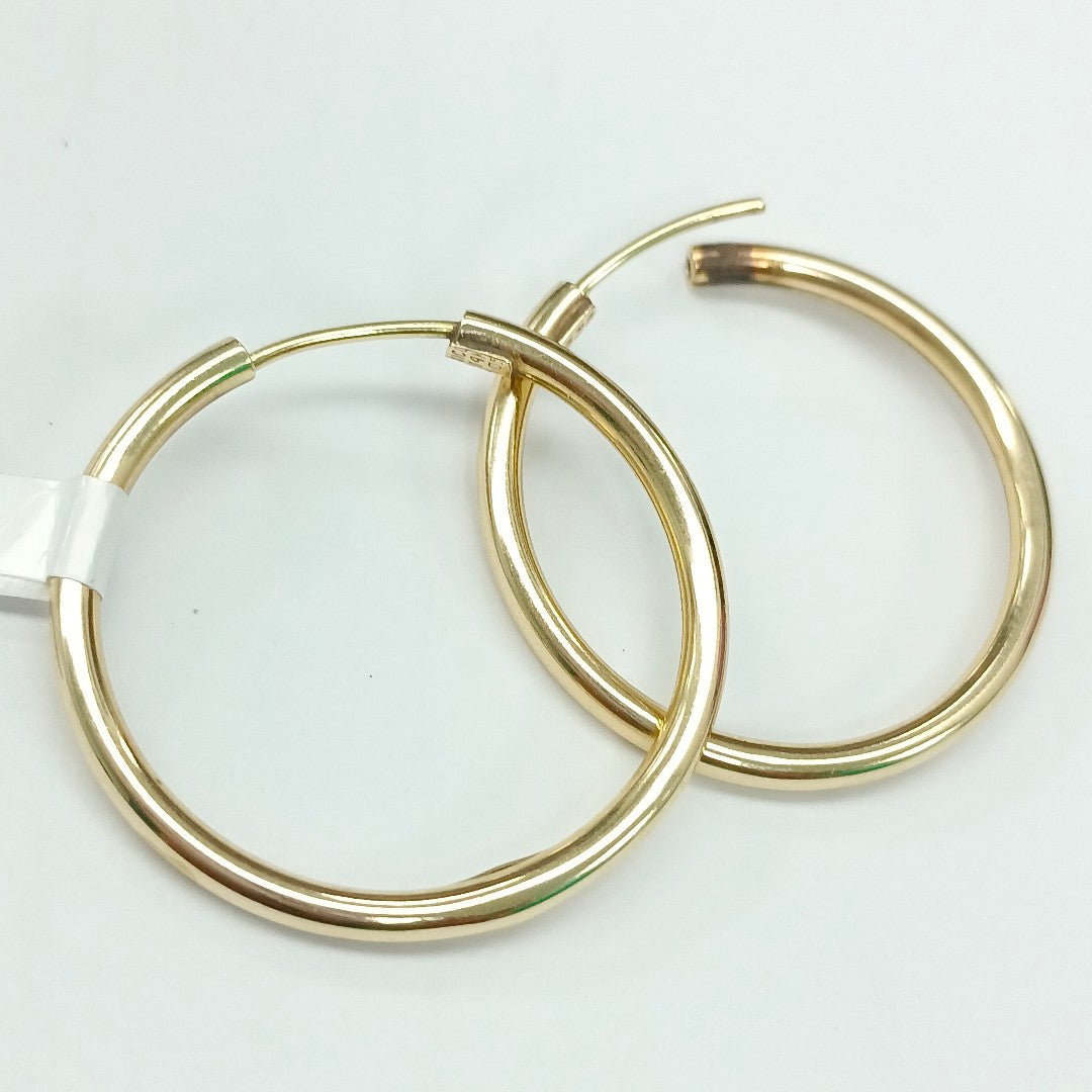 ARRACADAS PAR ORO 14 K 3,60 GRMS (SEMINUEVO)