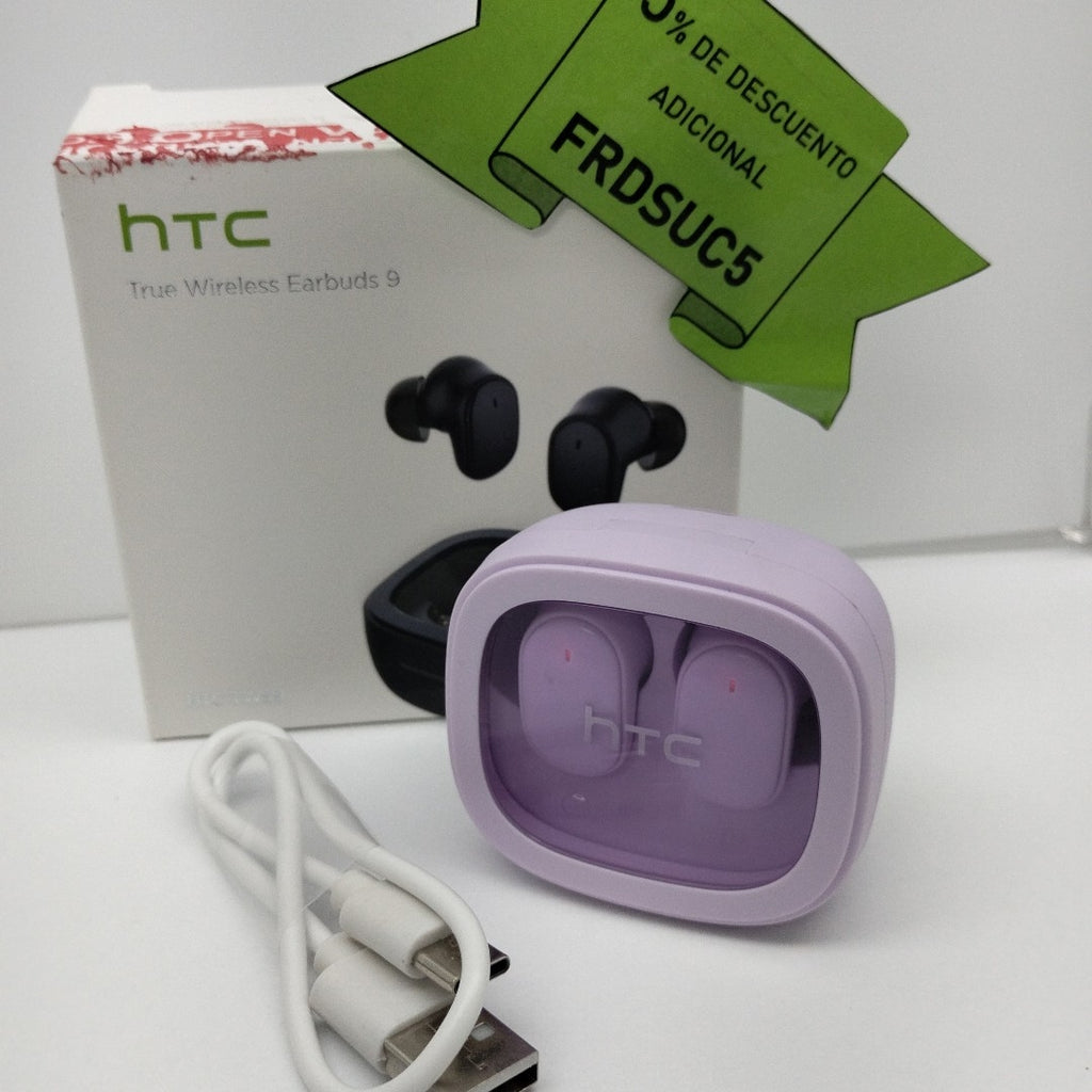 AUDIFONOS HTC EARBUDS 9 INALAMBRICO IN EAR (SEMINUEVO)