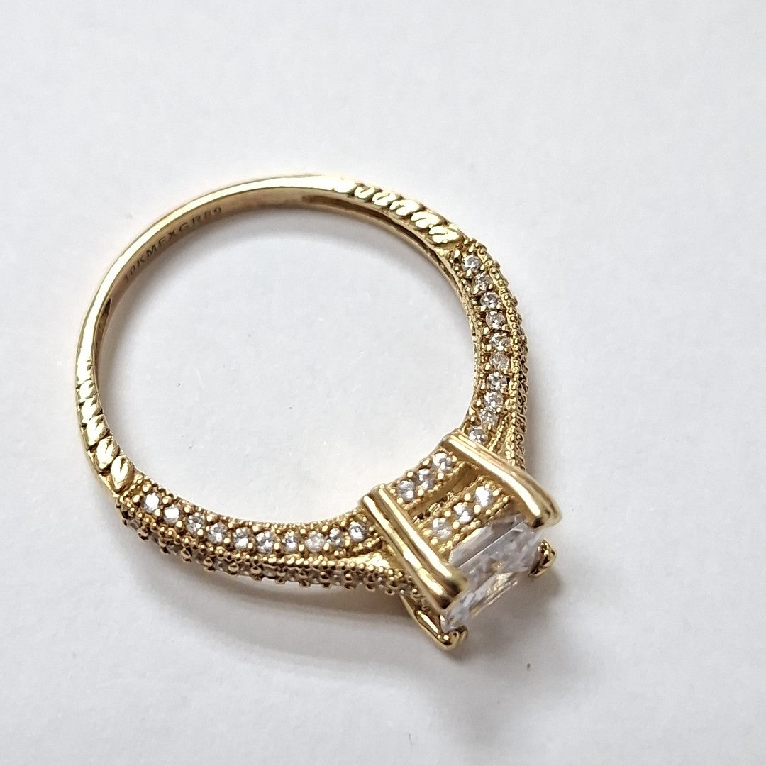 ANILLO ORO 10 K 3,30 GRMS (SEMINUEVO)