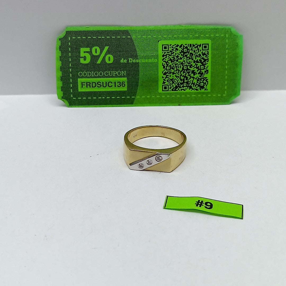 ANILLO ORO 14 K 5.1 GRMS (SEMINUEVO)