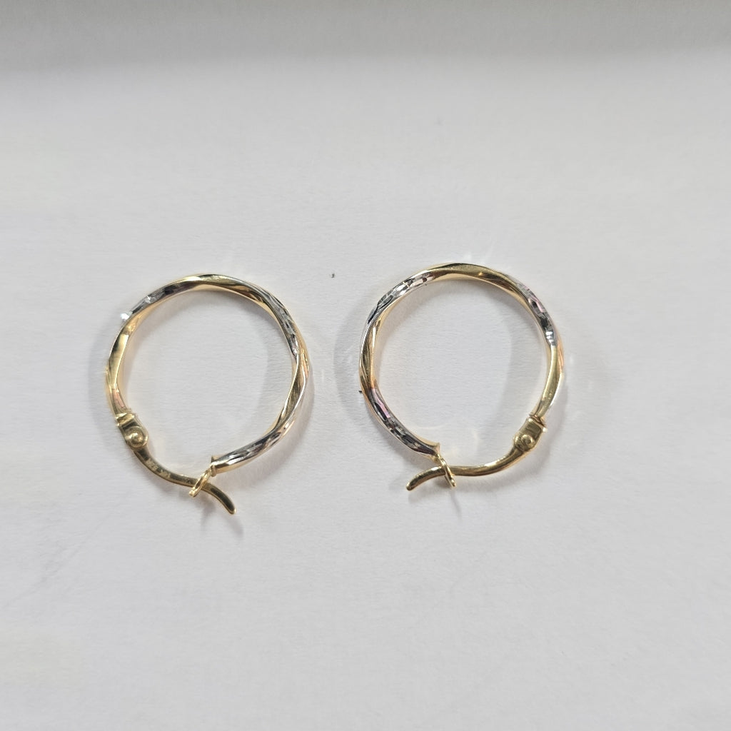 ARRACADAS PAR ORO 14 K 1.4 GRMS (SEMINUEVO)