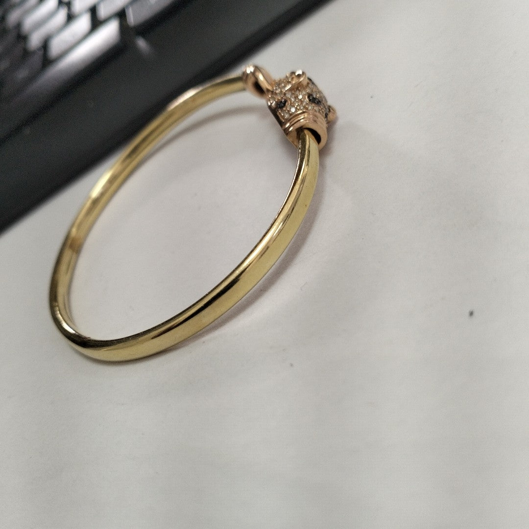 PULSERA RIGIDA ORO 14 K 9,40 GRMS (SEMINUEVO)