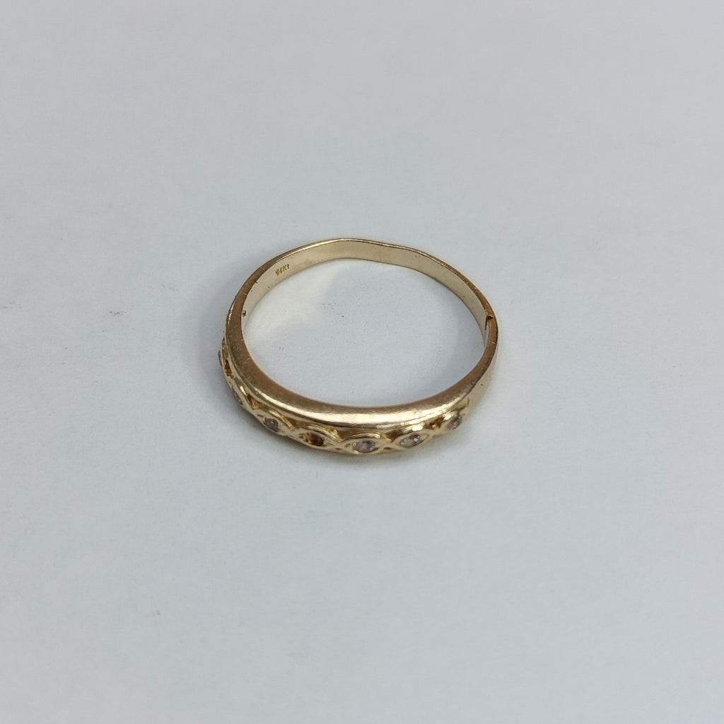 ANILLO ORO 14 K 2,10 GRMS (SEMINUEVO)