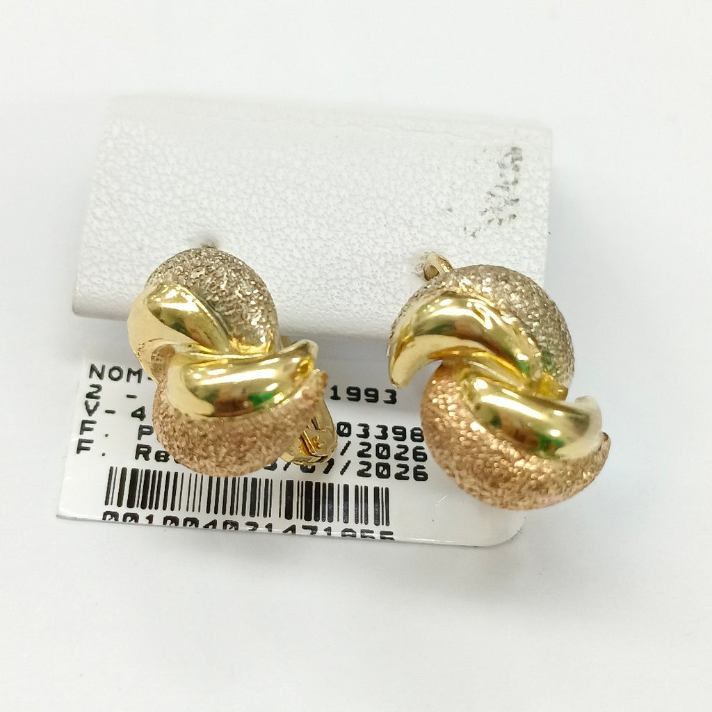 ARETES PAR ORO 18 K 5,50 GRMS (SEMINUEVO)