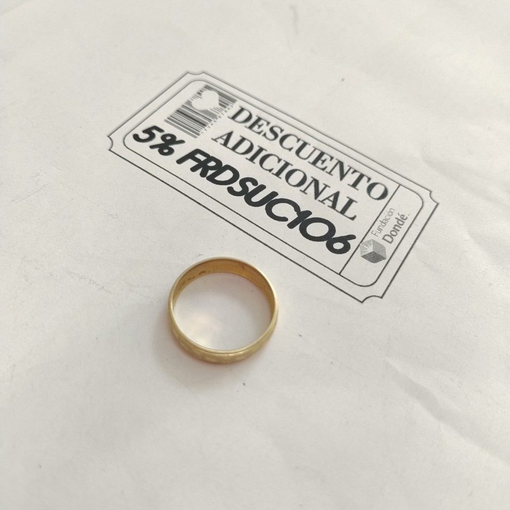 ARGOLLA ORO 10 K 2,50 GRMS (SEMINUEVO)