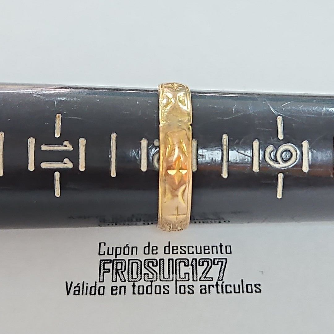 ARGOLLA ORO 10 K 2.4 GRMS (SEMINUEVO)