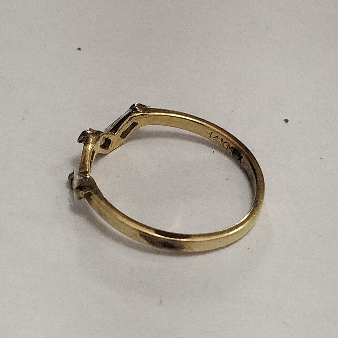 ANILLO ORO 14 K 1.7 GRMS (SEMINUEVO)