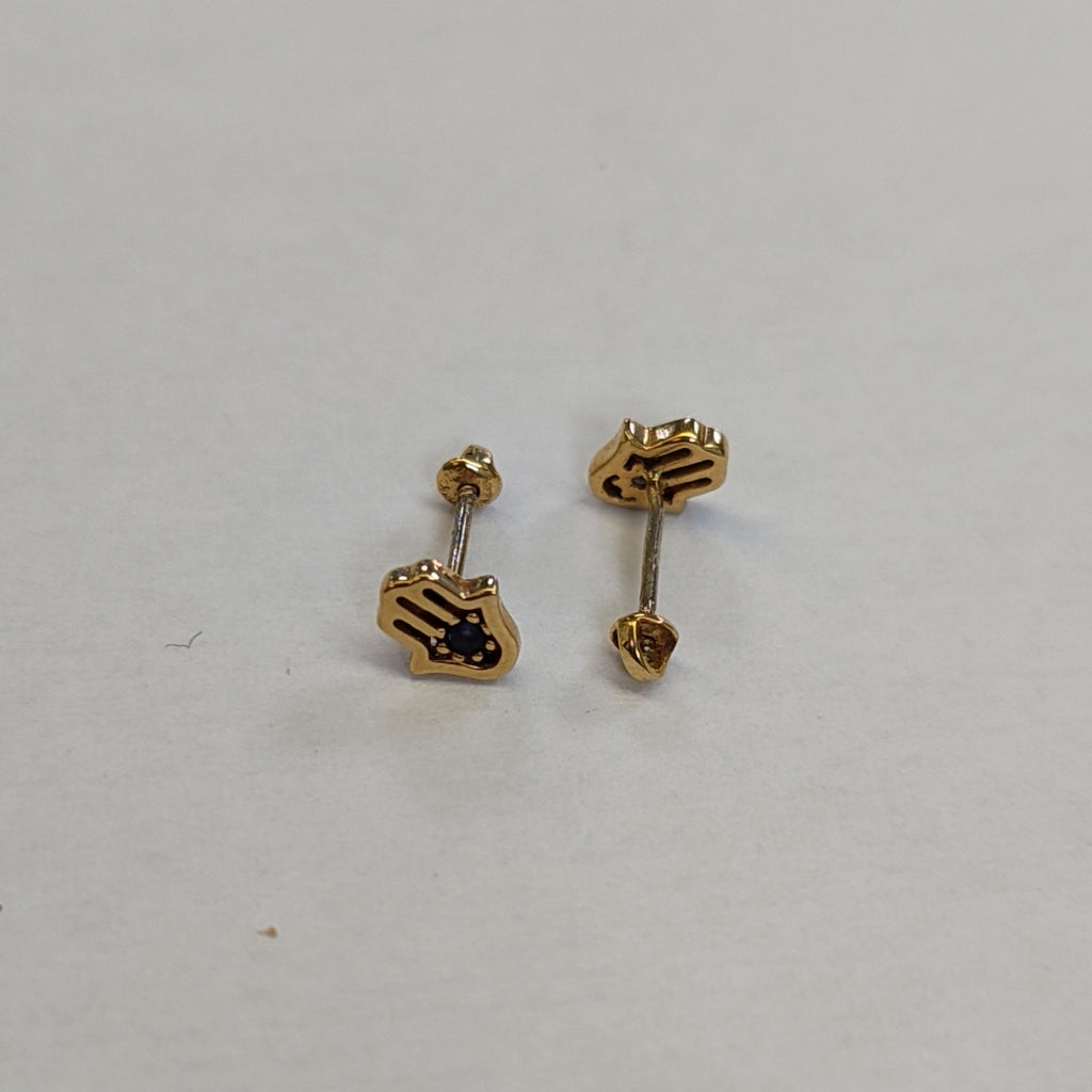 BROQUELES PAR ORO 14 K 0.8 GRMS (SEMINUEVO)