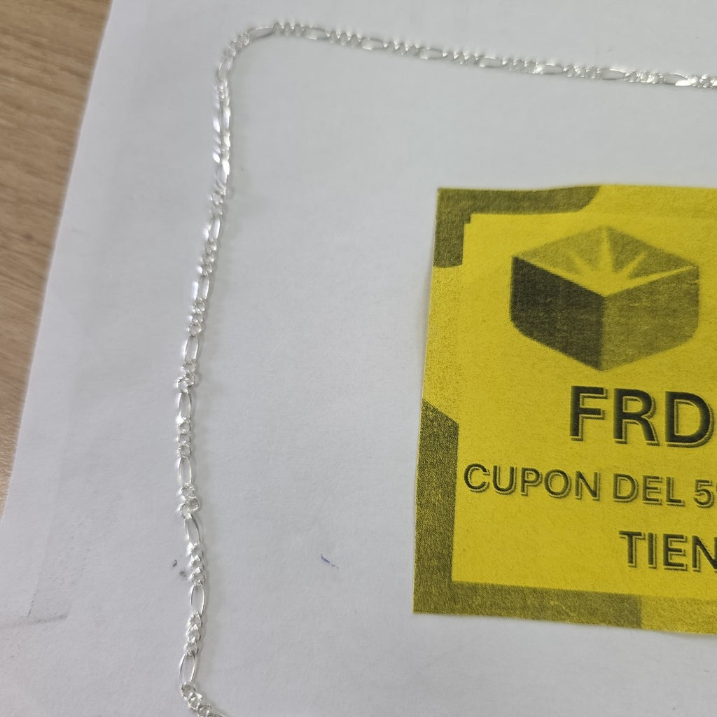 CADENA 3X1 PLATA .925 60 CM 5.22 GR (NUEVO)