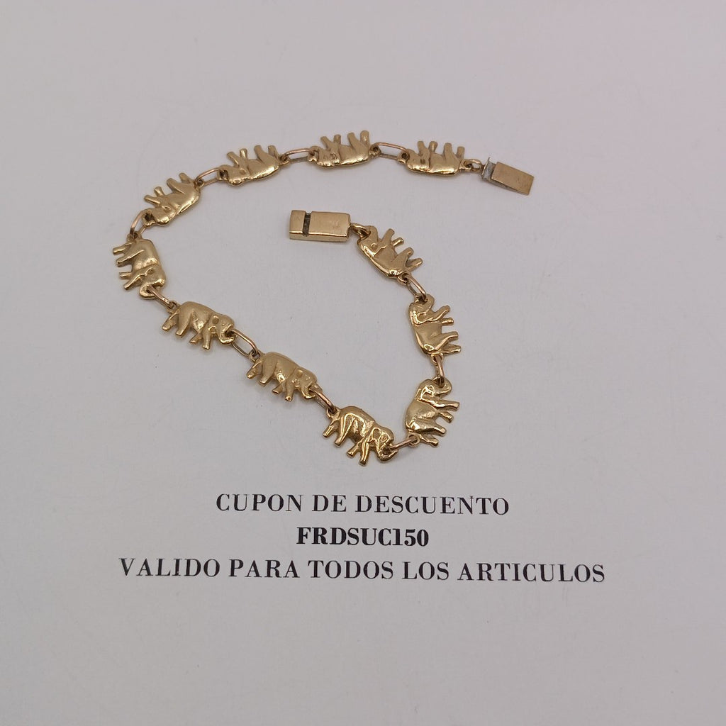 PULSERA ORO 10 K 8,60 GRMS (SEMINUEVO)