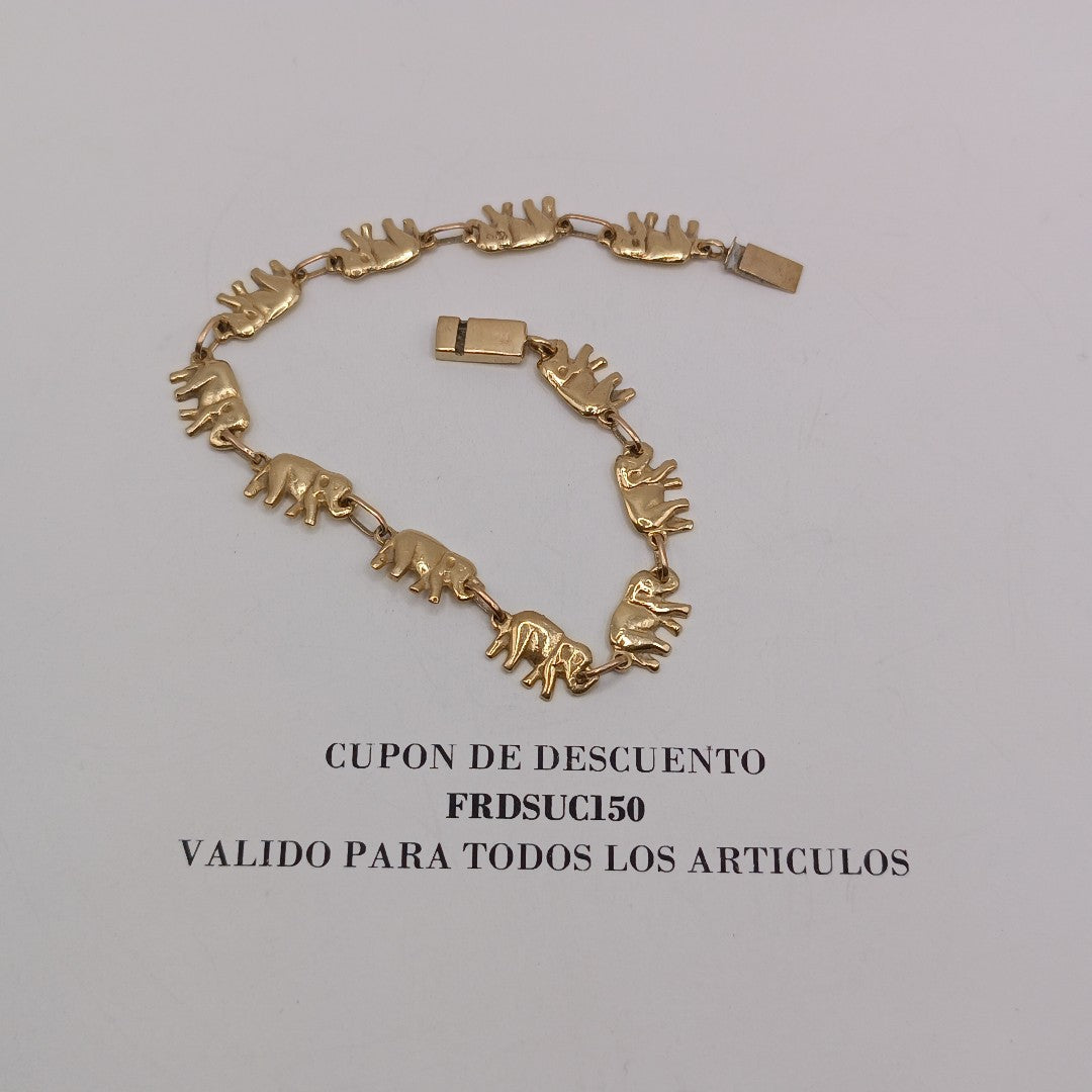 PULSERA ORO 10 K 8,60 GRMS (SEMINUEVO)
