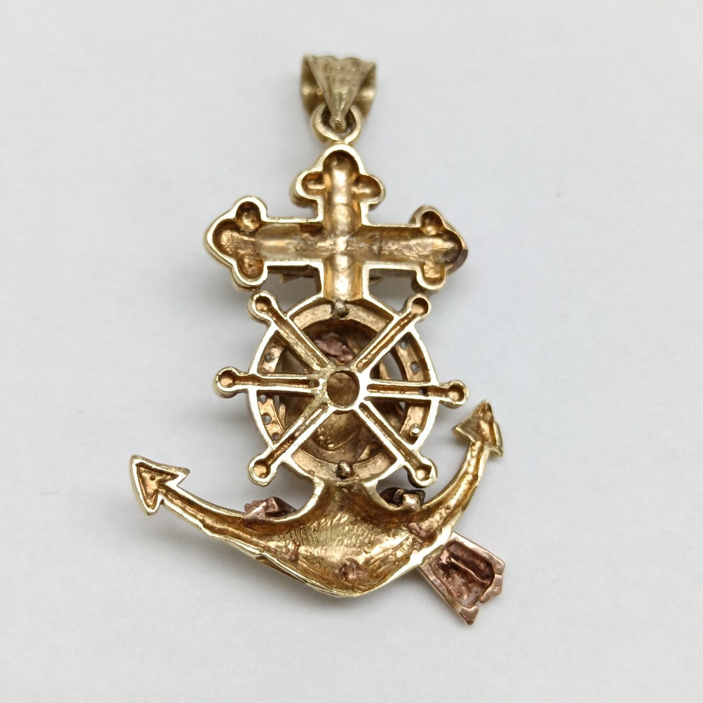 DIJE ORO PLATINO,ORO COMBINADO 10 K 9,40 GRMS (SEMINUEVO)