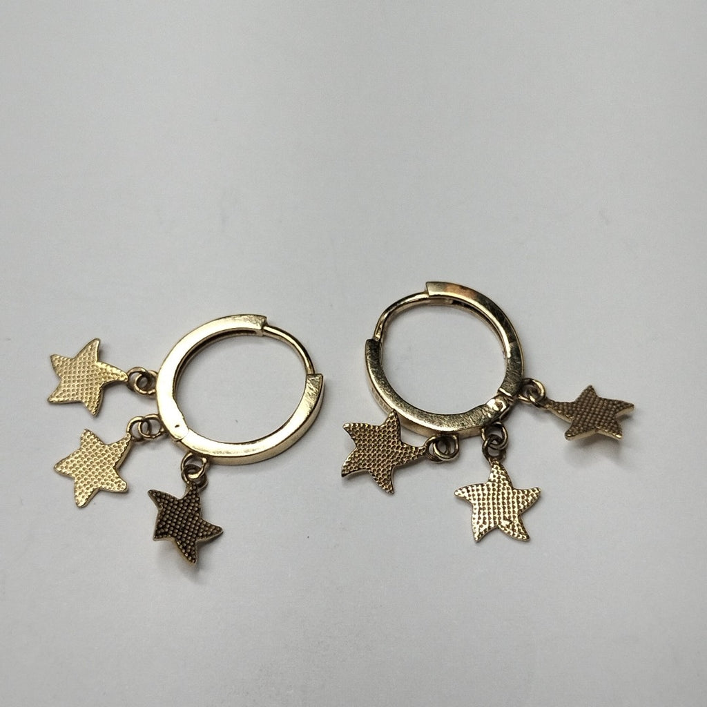 ARETES PAR ORO 14 K 2.3 GRMS (SEMINUEVO)