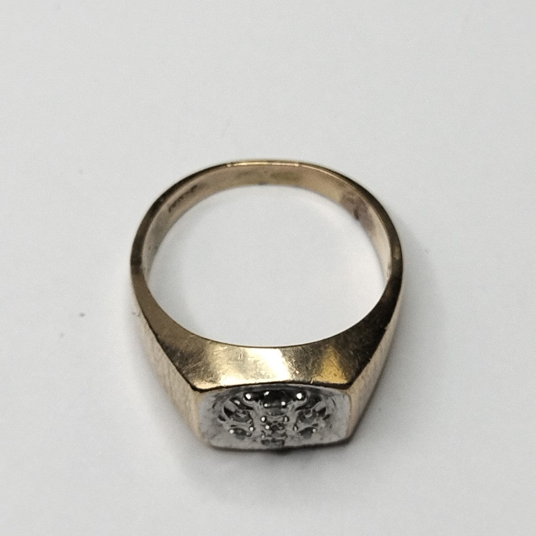 ANILLO ORO 10 K 6,90 GRMS (SEMINUEVO)