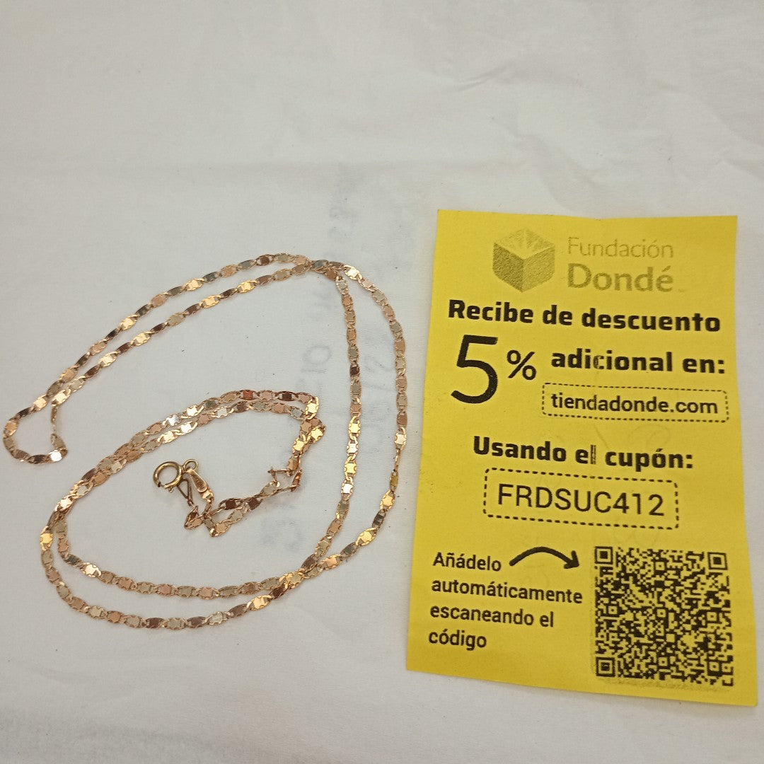 CADENA ORO 10 K 2.3 GRMS (SEMINUEVO)