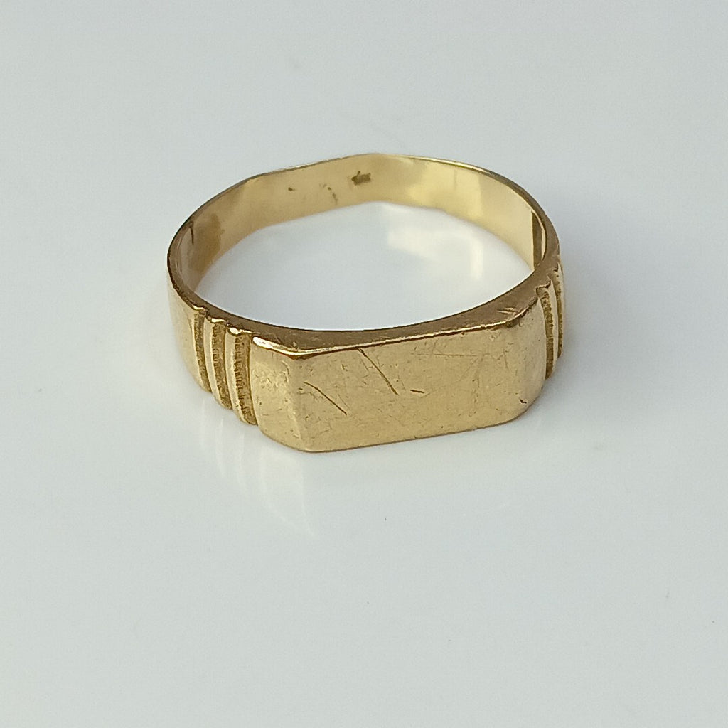 ANILLO ORO 14 K 3.3 GRMS (SEMINUEVO)
