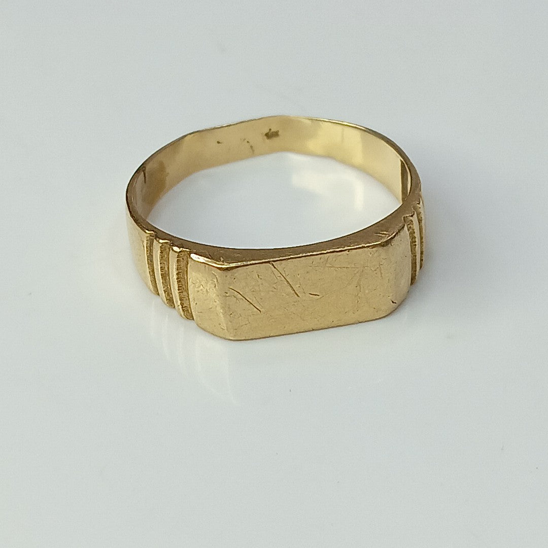 ANILLO ORO 14 K 3.3 GRMS (SEMINUEVO)