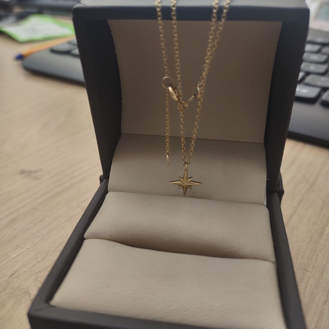CADENA, DIJE ORO 14 K 1.3 GRMS (SEMINUEVO)