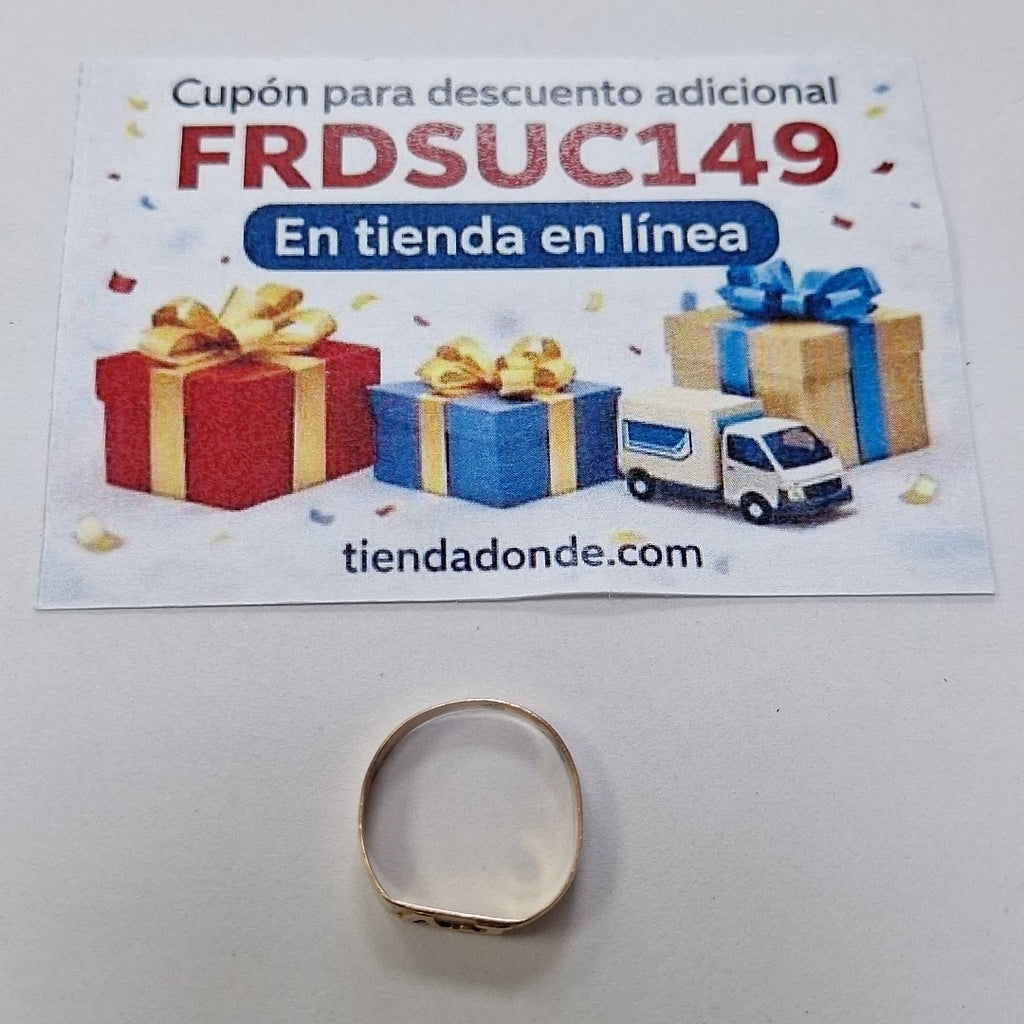 ANILLO ORO 8 K 1,70 GRMS (SEMINUEVO)