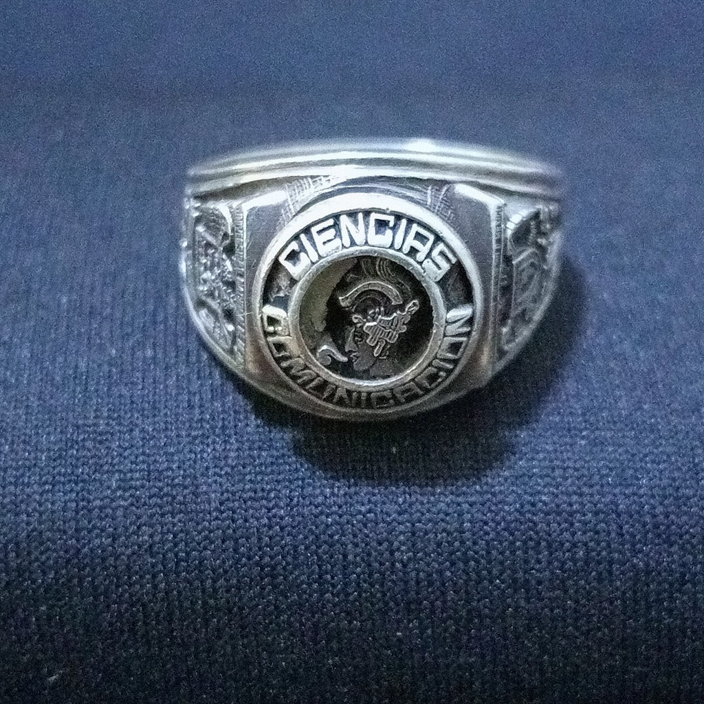 ANILLO DE GRADUACIÓN PLATA 9,00 GRMS (SEMINUEVO)
