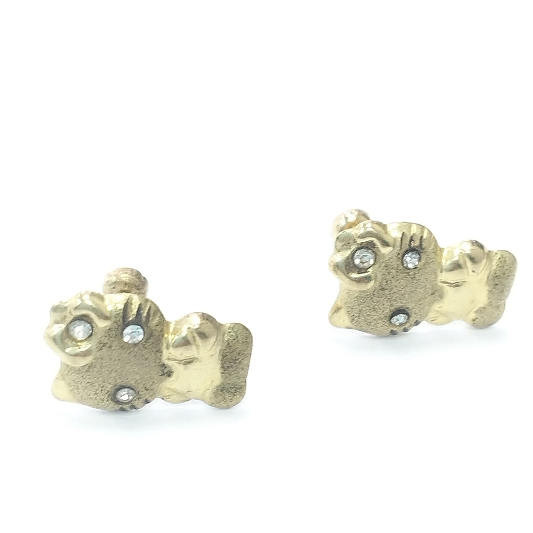 BROQUELES PAR ORO 10 K 0.5 GRMS (SEMINUEVO)