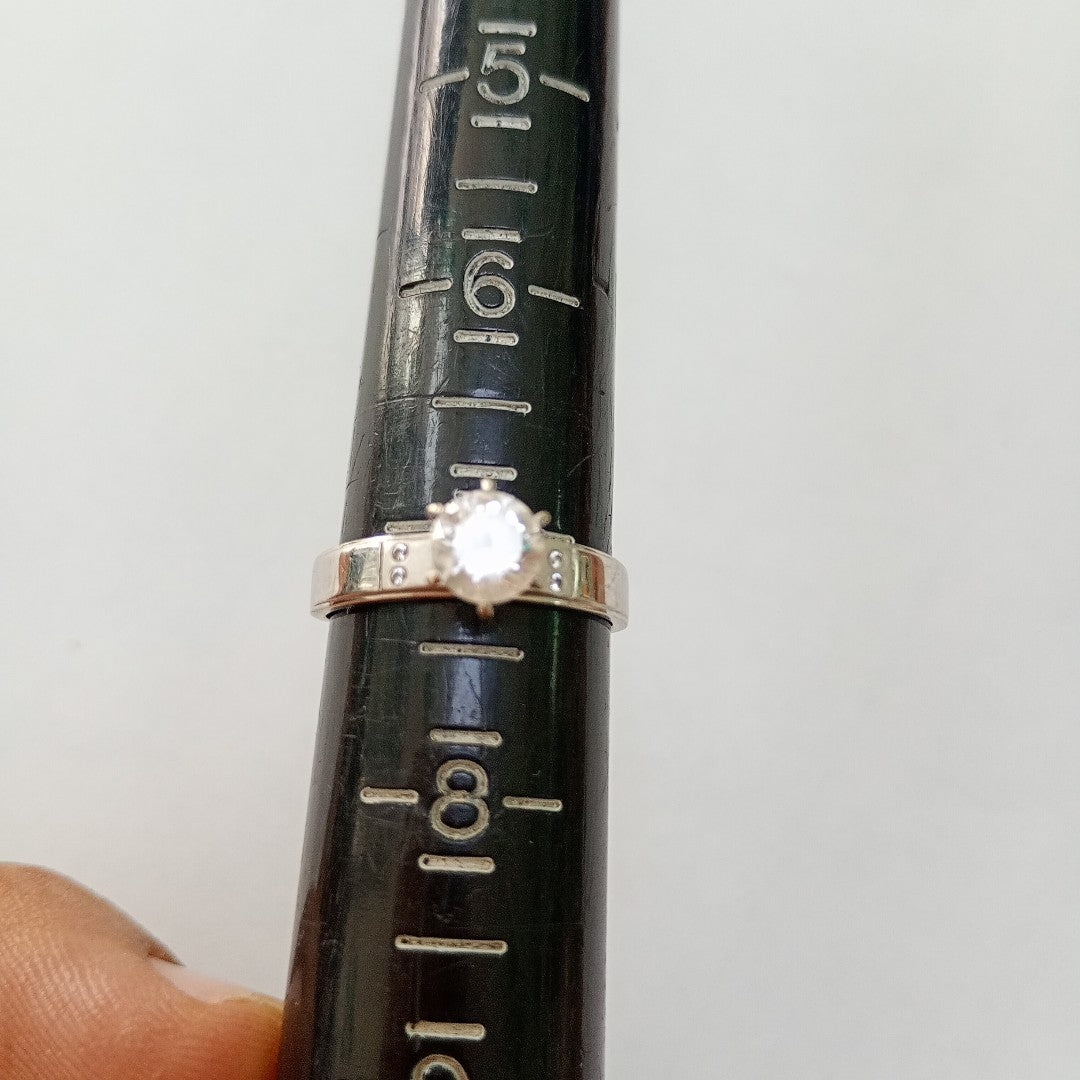 ANILLITO ORO BLANCO 10 K 1,90 GRMS (SEMINUEVO)