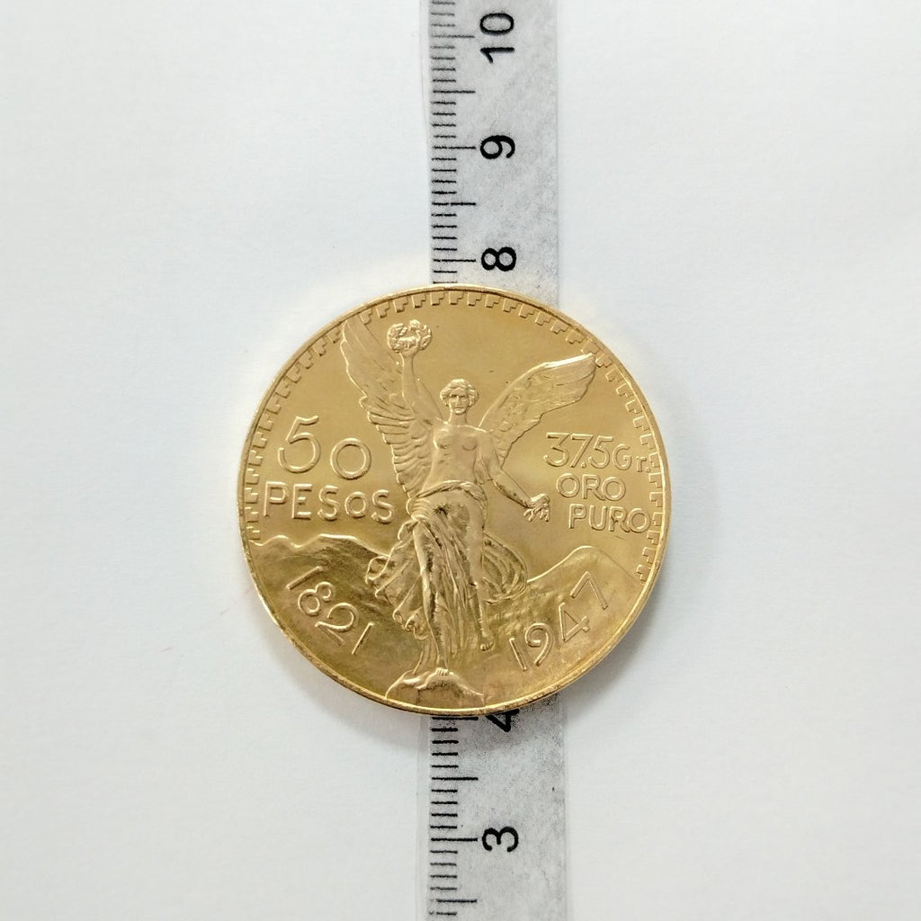 K1 41.6 GRMS 21 K IDENTIFICACIÓN MONEDA NOMINATIVA MONEDAS PESOS 50 PESOS (SEMINUEVO)