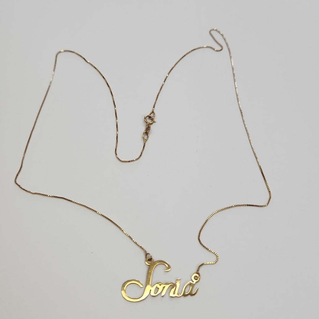 GARGANTILLA ORO 14 K 1.5 GRMS (SEMINUEVO)