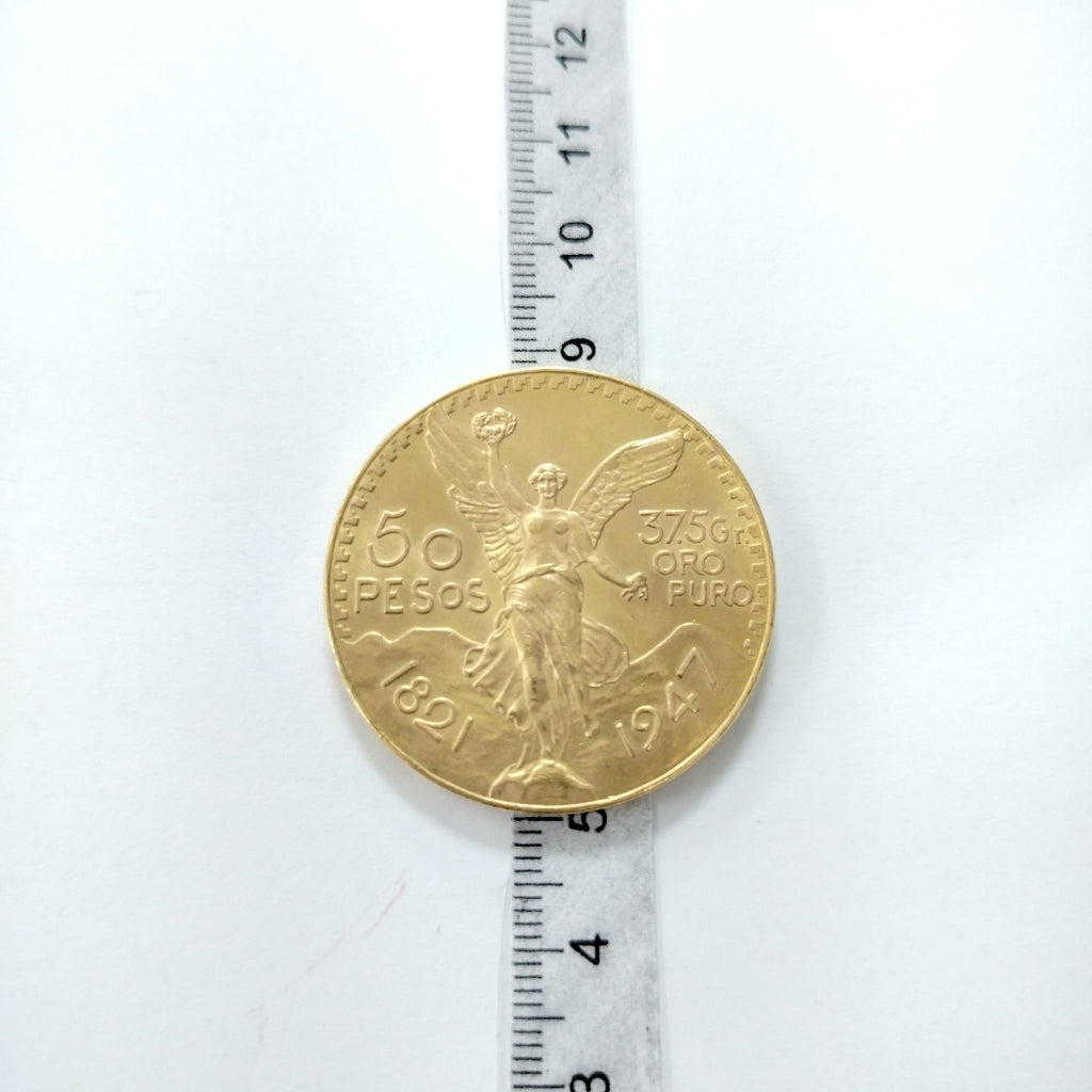 K1 41.6 GRMS 21 K IDENTIFICACIÓN MONEDA NOMINATIVA MONEDAS PESOS 50 PESOS (SEMINUEVO)