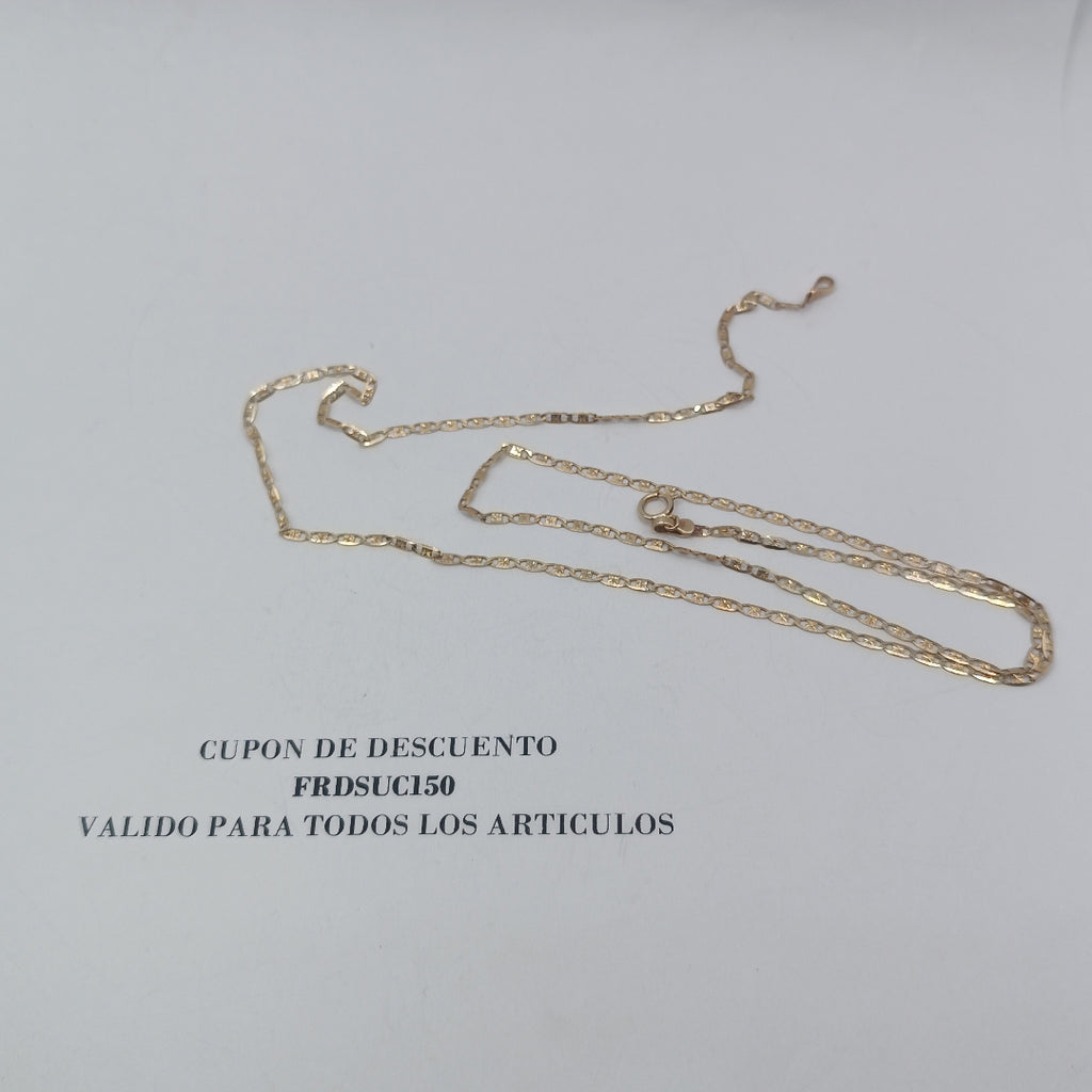 CADENA ORO 10 K 2.4 GRMS (SEMINUEVO)