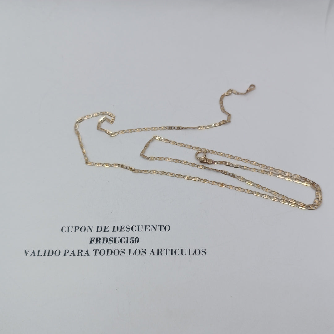 CADENA ORO 10 K 2.4 GRMS (SEMINUEVO)