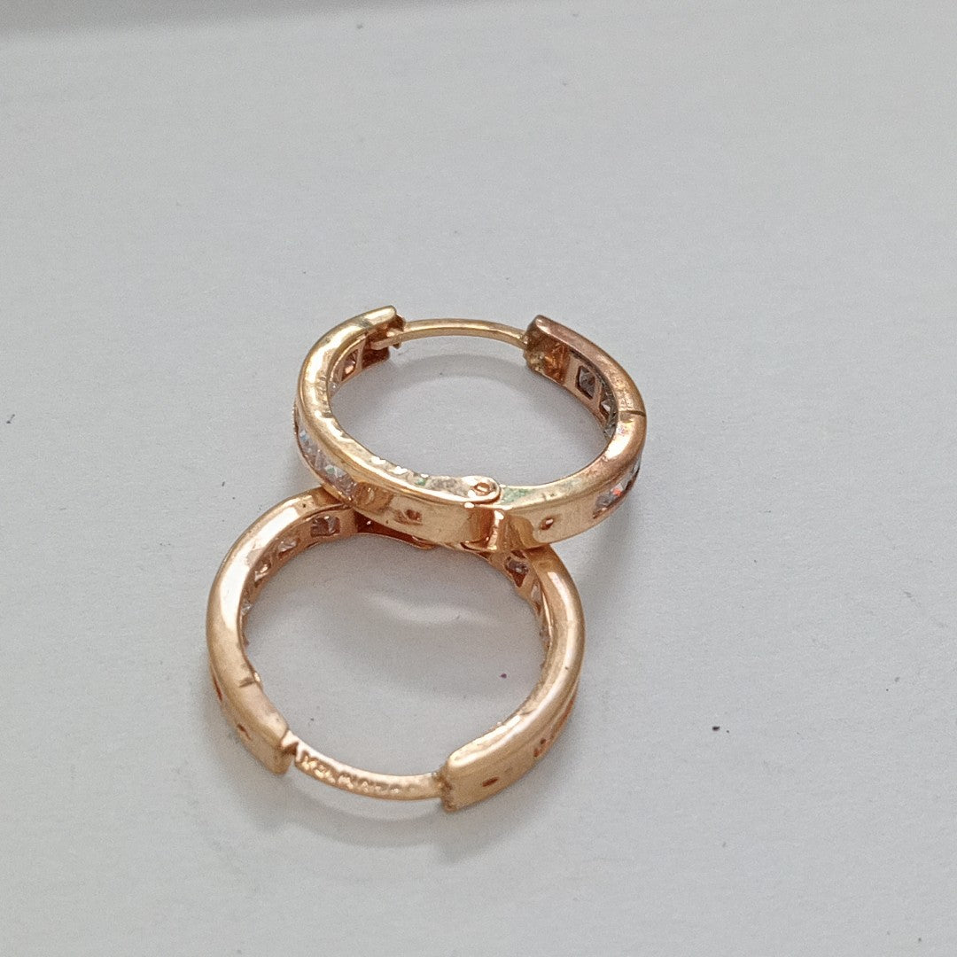 ARRACADAS PAR ORO 10 K 2.1 GRMS (SEMINUEVO)