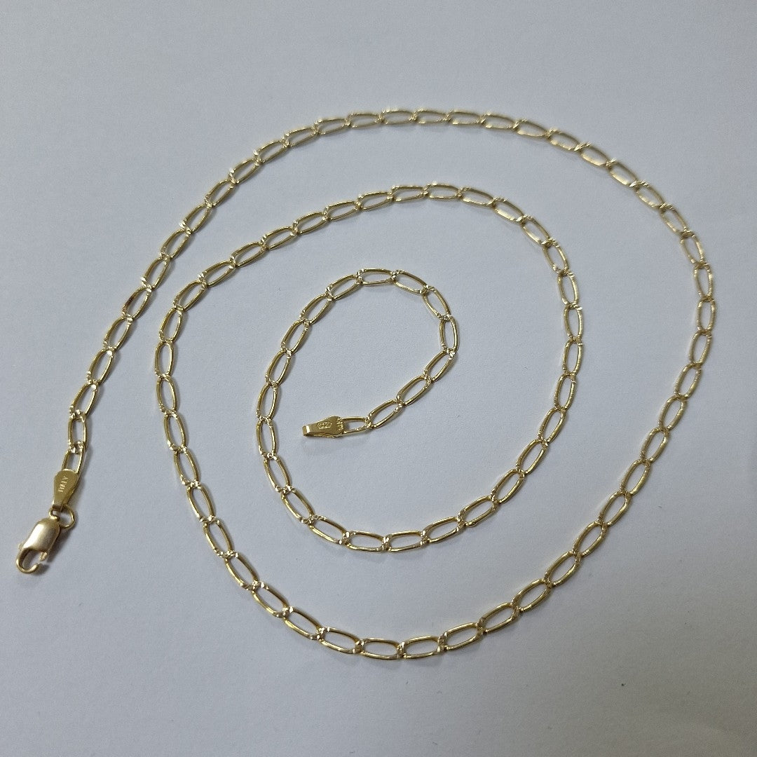 CADENA ORO 14 K 7.8 GRMS (SEMINUEVO)