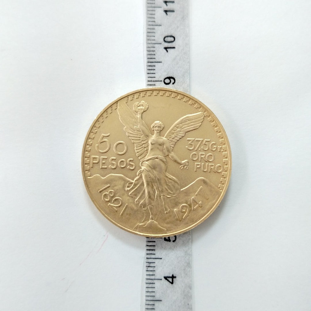 K1 41.6 GRMS 21 K IDENTIFICACIÓN MONEDA NOMINATIVA MONEDAS PESOS 50 PESOS (SEMINUEVO)