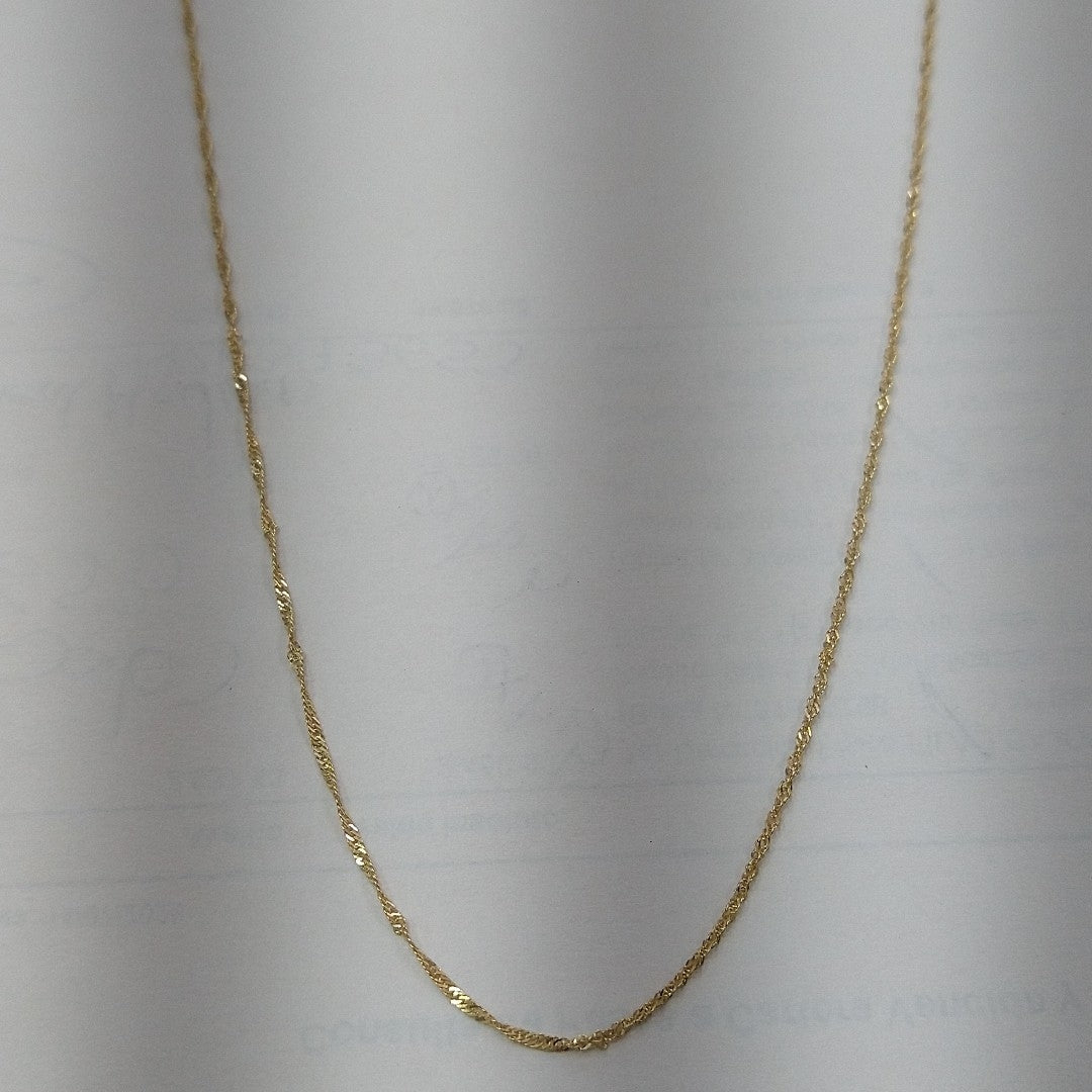 CADENA ORO 10 K 0.9 GRMS (SEMINUEVO)