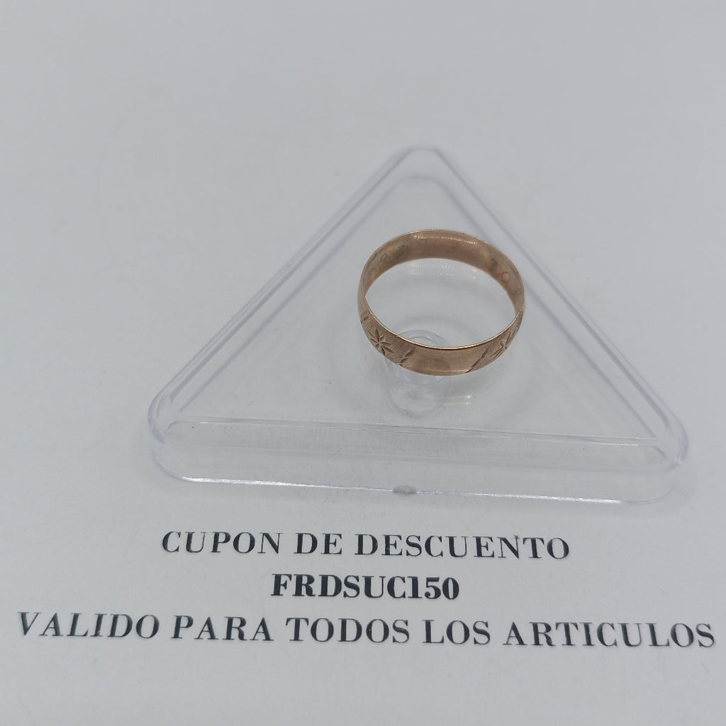 ANILLITO, ARGOLLA ORO 8 K 1.4 GRMS (SEMINUEVO)